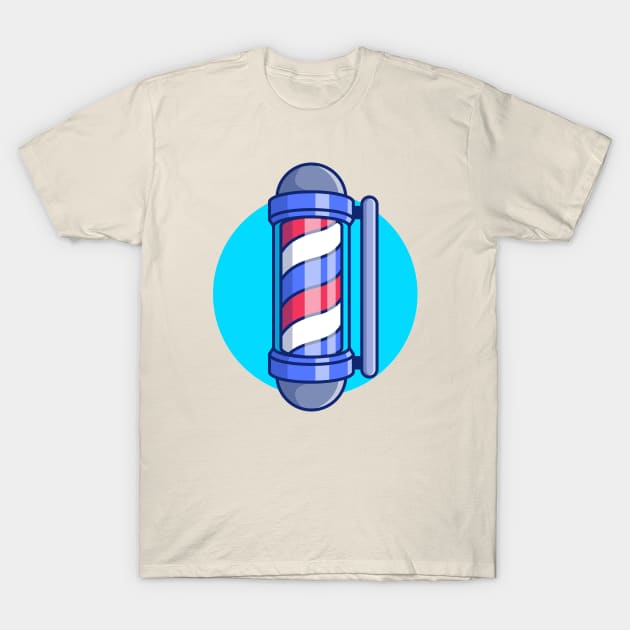 Barber Pole T-Shirt by Catalyst Labs